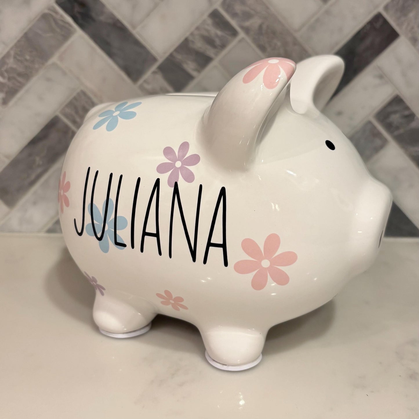 Personalized piggy bank - Large and Medium