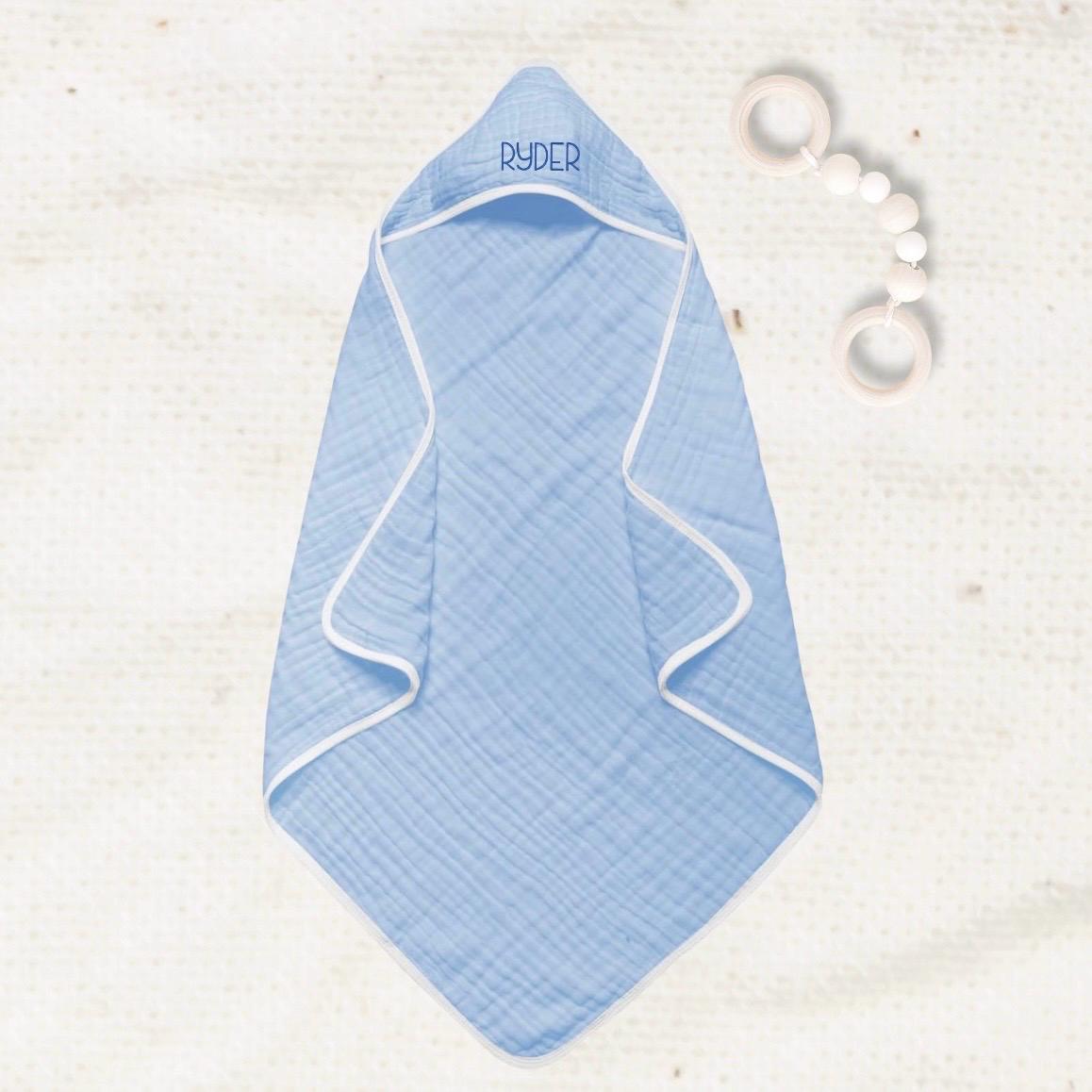 Personalized Hooded Towel for Baby and Toddler | Baby Towel with Name | Baby Bath Towel | Custom Towel | Gift for New Baby |Baby Beach Towel