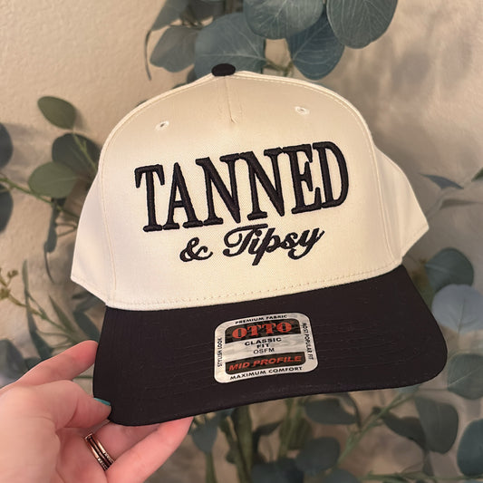 Black Tanned & Tipsy Hat