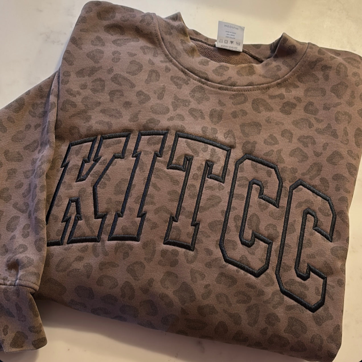 Custom Cheetah and Camo's - Center Chest Design