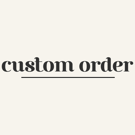 Custom Embroidery Order